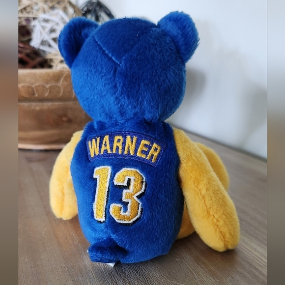 🏈 NFL St. Louis Rams #13 Kurt Warner Beanie-Style Plush Bear – Super Bowl Champ - Picture 5 of 11
